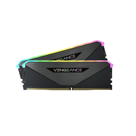CORSAIR VENGEANCE RGB RT 16GB (2X8GB) DDR4 4000MHZ C18 18-22-22-42 BLACK HEATSPREADER DESKTOP GAMING MEMORY FOR AMD